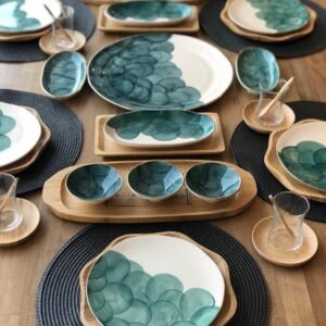 Juego de Vajilla Cerámica Artesanal